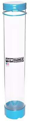 Viewtainer Tethered Cap Storage Container 2.75 X15 -Sky Blue CRT27515-9 • $17.20