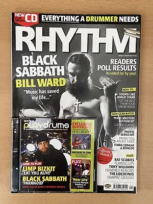 £8.99 • Buy RHYTHM MAGAZINE January 2004 + CD 03, Black Sabbath Bill Ward, Drums