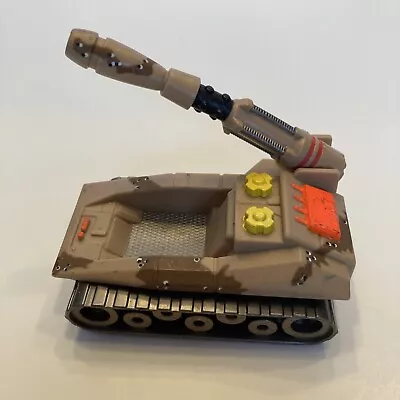 Vintage 1992 Zbot Char Army Tank Truck Camo Tan Lewis Galoob Toys • $8