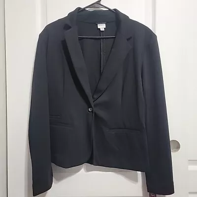 Merona Women Ebony Blazer L NWT C1 • $15