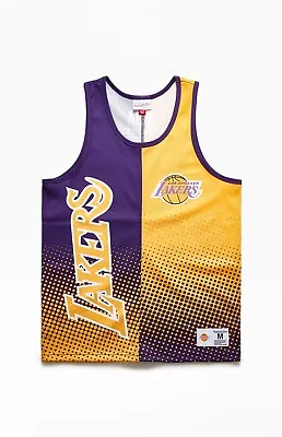 NEW Mitchell & Ness H&A HOME AND AWAY LA Lakers TANK TOP Jersey M L XL CHAMPIONS • $59.99