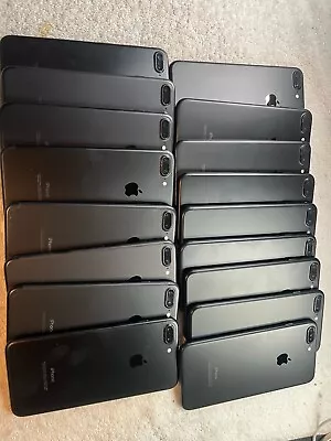 Lot Of 17 Apple IPhone 7 Plus  - Black (Unlocked) • $1300