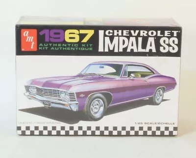 AMT Model Kit 1:25 Scale 1967 Chevrolet Impala SS Sealed • $42.99
