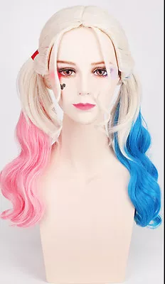 Fashion Lolita Full Curly Wigs Pigtails Wavy Hair Cosplay Costume Anime Party  • $19.99