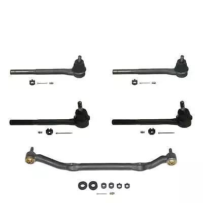 Kit Steering 1 Drag Link 4 Tie Rod End GMC S10 S15 Blazer Jimmy Sonoma 2WD 96-05 • $68.19