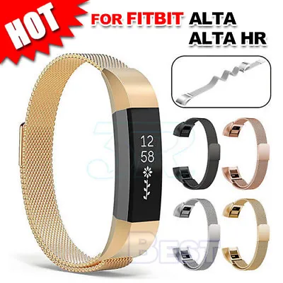 $11.45 • Buy Stainless Steel Replacement Spare Magnetic Band Strap For Fitbit Alta / Alta HR