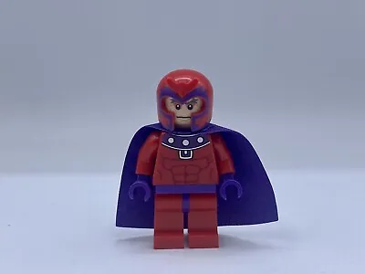 £17.23 • Buy LEGO Minifigure MAGNETO Red Outfit Sh031 Super Heroes X-Men Authentic Excellent