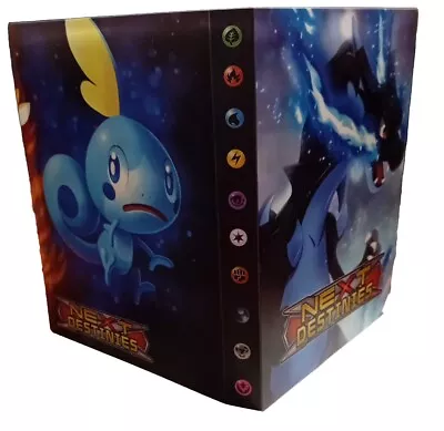 Pokemon Card Folder 4 Pockets Trading Album 240 Card Binder - Next Destinies • £2.99