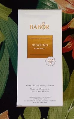 Babor Shaping For Body Feet Smoothing Balm 150 Ml NEW IN BOX • $23.99