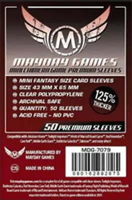 Mayday USA MINI Chimera Deluxe Card Sleeves #7079 • £1.60