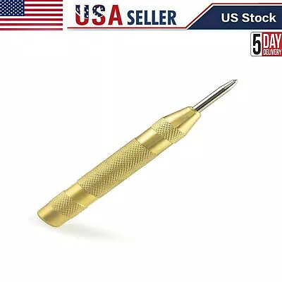 Automatic Center Pin Punch Strike Spring Loaded Rivet Screw Marking Hole Tool • $5.50