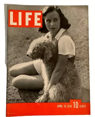LIFE Magazine ISRAEL DEMOCRACY Vintage Volume 4 #16 April Issue 1938 1930s • $17