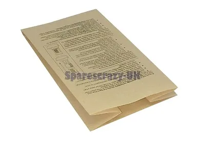 For EARLEX COMBIVAC Paper Bag Filters Pack Of 20 WD0029 WD1000 WDACC11 SC1254 • £5.13