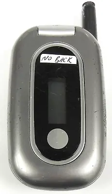 Motorola W Series W315 - Gray ( MobiPCS ) Very Rare Flip Cell Phone - No Back • $16.99