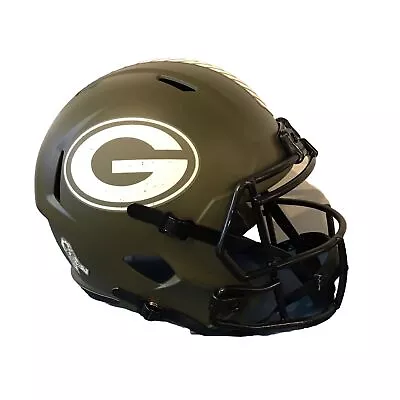 Packers 2022 Full Size Salute To Service Speed Replica Full Size Helmet NEW • $154.99