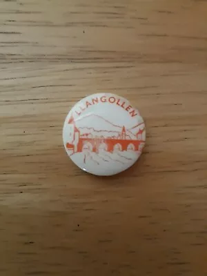 Llangollen Youth Hostel YHA Pin Badge/Button Badge-Souvenir • £3.99