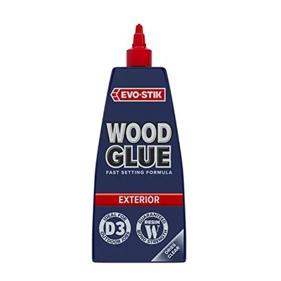 £10.32 • Buy EVO-STIK Exterior Wood Glue - D3, Weatherproof, Extra Strong, Fast Setting, Suit