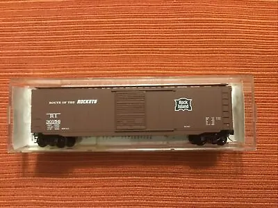 MICRO TRAINS N Scale 50' Box  Car. ROCK ISLAND 30156 • $16.49