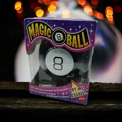 Mattel Magic 8 Ball Fortune Teller Lucky Questions Answers Damaged Box Psychic  • $16.99