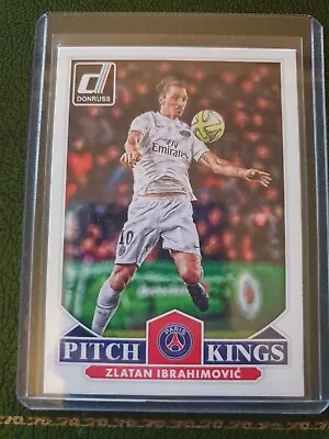 2015 Panini Donruss Soccer Zlatan Ibrahimovic Pitch Kings #25 • $8