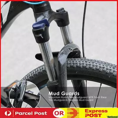 Mountain Road Bike Mudguard MTB Front Rear Tire Mudguards Fenders Mud Guard • $12.69
