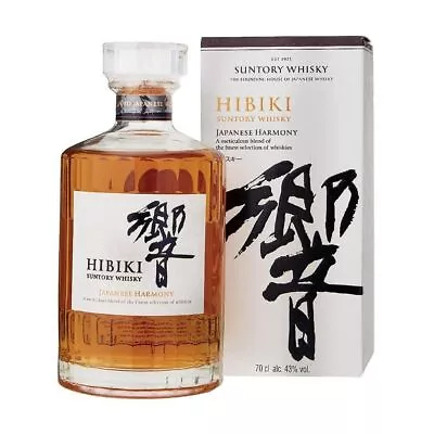 Hibiki Japanese Harmony Suntory Whisky 700ml • $275