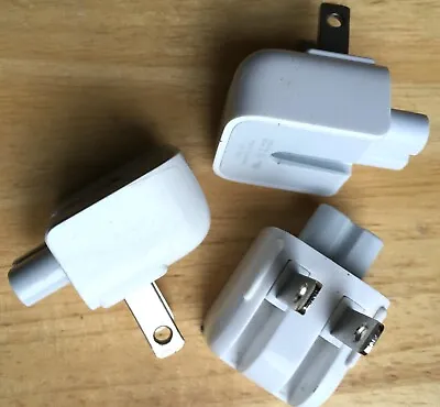 3 Original Power Adapter Cord Cable Apple Charger MagSafe Macbook US Plug A1555 • £12