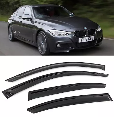 Out-Channel Window Visor Vent Rain Wind Guard Shade Fit 12-19 BMW F30 3-SERIES • $49