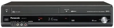£21 • Buy Panasonic DMR-EZ47V Black DVD & VHS Recorder Combo - Freeview - HDMI