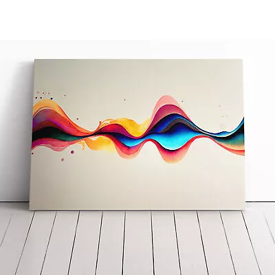 Abstract Soundwave Art Vol.2 Canvas Wall Art Print Framed Picture Home Decor • £24.95