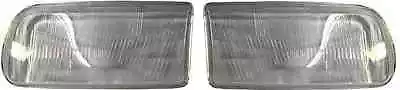 $59.99 • Buy SKODA Felicia 94 - 98 VW CADDY II 95 - 00 Headlight Glass Lens PAIR Left + Right