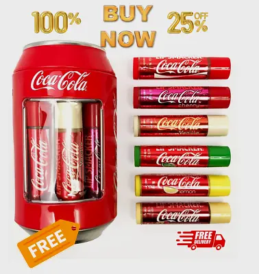 Lip Smacker - Coca-Cola Can Collection - Set Of Lip Balms For Kids In Differe... • £9.99