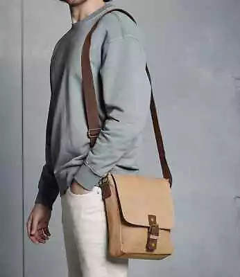 Quadra Vintage Canvas IPad Tablet Reporter Shoulder Bag Messenger Satchel 5L • £22.20