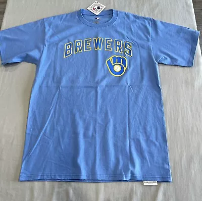 Men's Milwaukee Brewers MLB Merchandise DAD T-Shirt #1 Size Large - NWT • $17.99