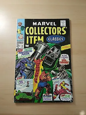 Marvel Collectors Item Classics #12 (1967) Doctor Doom Cover Vg • $10