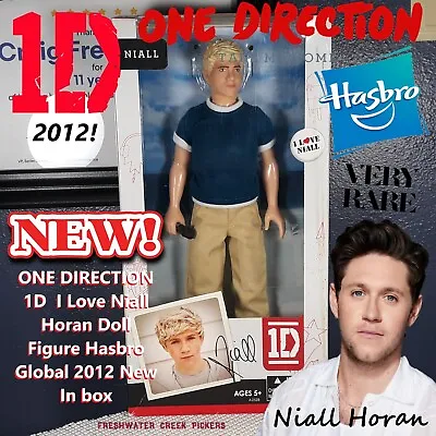 ONE DIRECTION 1D  I Love Niall Horan Doll Figure Hasbro Global 2012 New In Box • $9.99