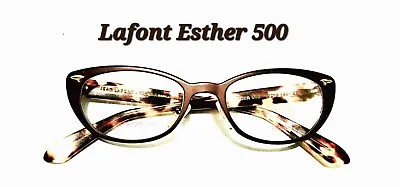 Authentic Jean Lafont Esther 500 Brown Eyeglasses Frames 5[]18-140  • $250
