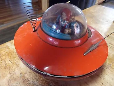 Vintage Cragstan UFO Flying Saucer Working W/lights • $150