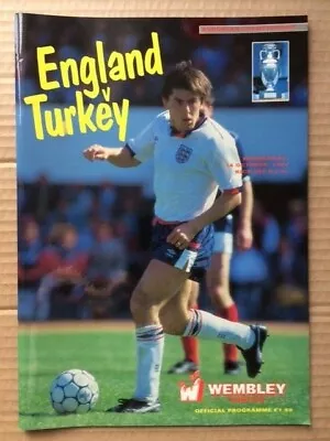 £3.49 • Buy England V Turkey European Championship Qualifying 1987