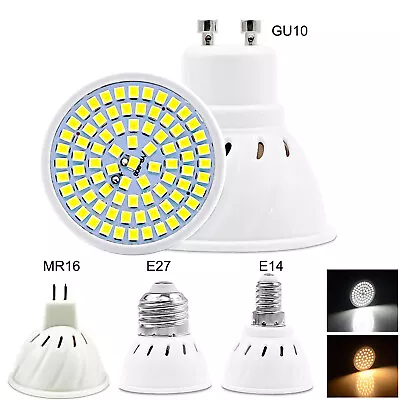 GU10 MR16 E27 E14 LED SpotLight Bulb 5W 8W 10W 2835 SMD Lamps 220V COB Spotlight • $2.26