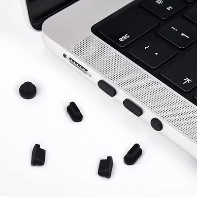 Plugs Cover For MacBook Pro 14  16  M3 M2 M1 Pro/Max MacBook Air 13. 10PCS Dust • $24.65