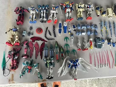 Bandai Gundam Action Figure And Accessories Lot Of 145 + Pieces 1990s-2000’s • $174.97