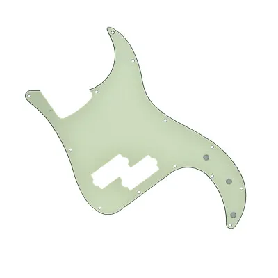 Mint Green 3 Ply P Bass Pickguard PB Scratch Plate Fits Fender Precision Bass • £9.26