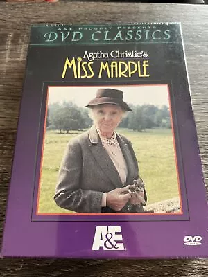 Brand New Sealed A & E Agatha Christie Miss Marple Joan Hickson DVD 2 Disc Set • $19.99