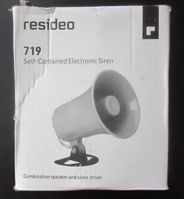 Resideo Honeywell 719 Burglar Alarm Siren 6-12VDC Indoor Outdoor Loud Free Ship • $27.49