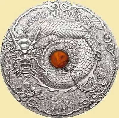 Togo - 1500 Francs Year Of The Dragon • $139.99