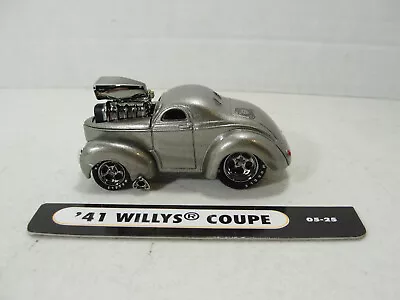 Vintage Muscle Machines 1/64 Diecast   '41 WILLYS COUPE   Gray • $4