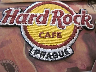 $19.79 • Buy Hard Rock Cafe Patches Prague  1  Iron On Patch Souvenir Collectible #92