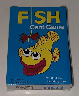 Vintage Go Fish Card Game 37 Card Deck Including Rules Instructions Original Box • $9.09