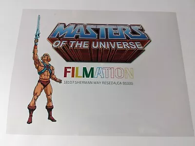 HE-MAN ANIMATION CEL ART FILMATION MOTU PUBLICITY CONCEPT She-Ra Vintage F1 • $14.95